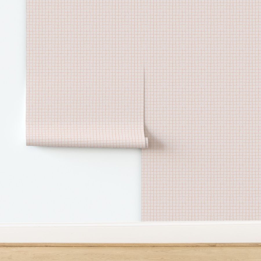 Dotty Grid Surface Pattern Design from Kathrin Woos Spring Collection Time To Bloom on Wallpaper in the Spoonflower Shop